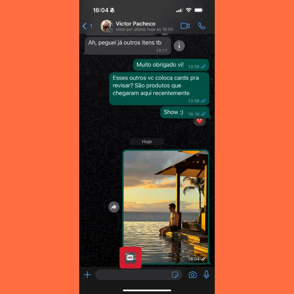Como enviar fotos em alta qualidade pelo whatsapp Envio de fotos no whatsapp em hd