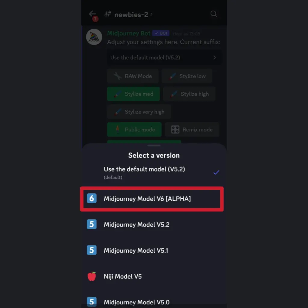 Midjourney v6 é lançado! Veja o que melhorou Ativação do midjourney v6