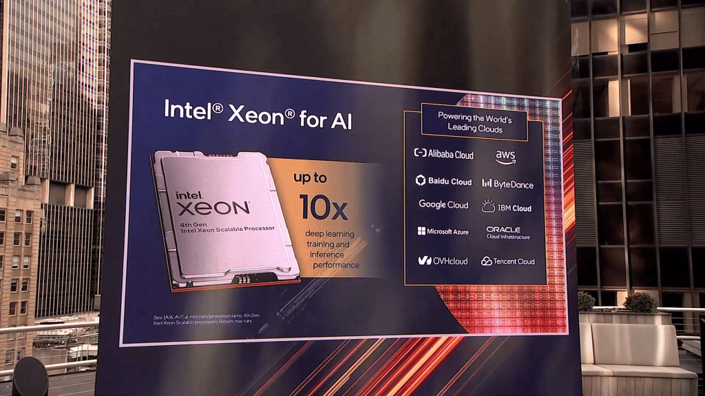 De 5e generatie Intel Xeon arriveert om een revolutie teweeg te brengen in datacenters voor AI De 5e generatie Intel Xeon arriveert om een revolutie teweeg te brengen in datacenters voor AI. Nieuwe generatie Intel Xeon wordt gepresenteerd tijdens Intel's AI Everywhere en belooft meer verwerking en prestaties voor evolutie in AI