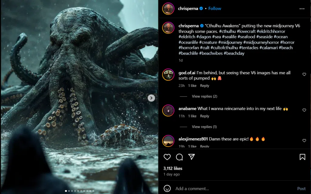 Midjourney v6 é lançado! Veja o que melhorou Imagem criada pelo midjourney v6