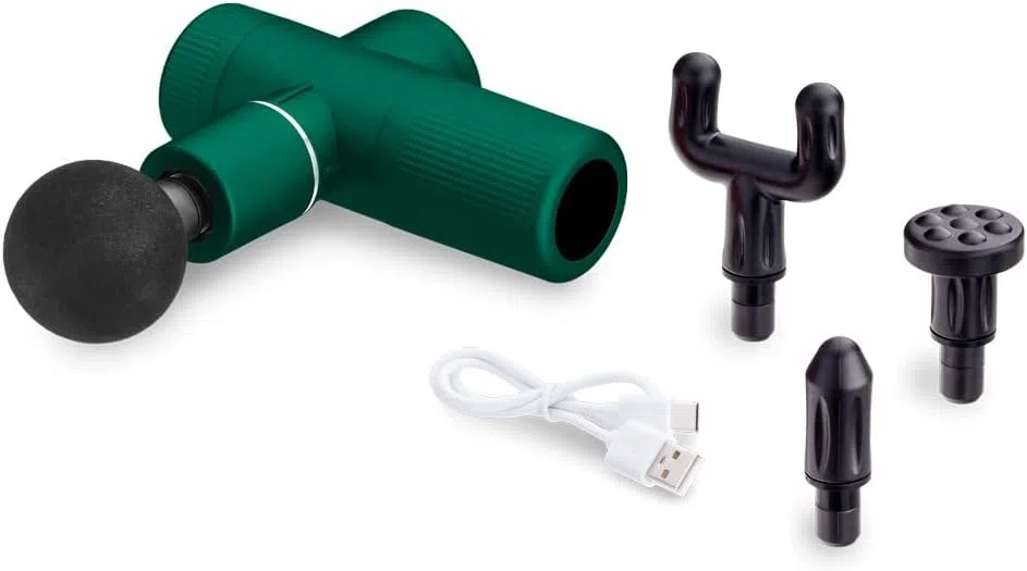 26 sugestões de presentes de natal para geeks, gamers e tech Relaxe e recupere-se com o massageador muscular compact gun multilaser. Imagem: amazon