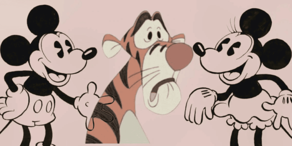 Mickey mouse está em domínio público a partir de hoje Os famosos ratinhos - em suas respectivas primeiras versões - também se juntam ao tigrão e podem ser utilizados em outras obras. Imagem: disney dining