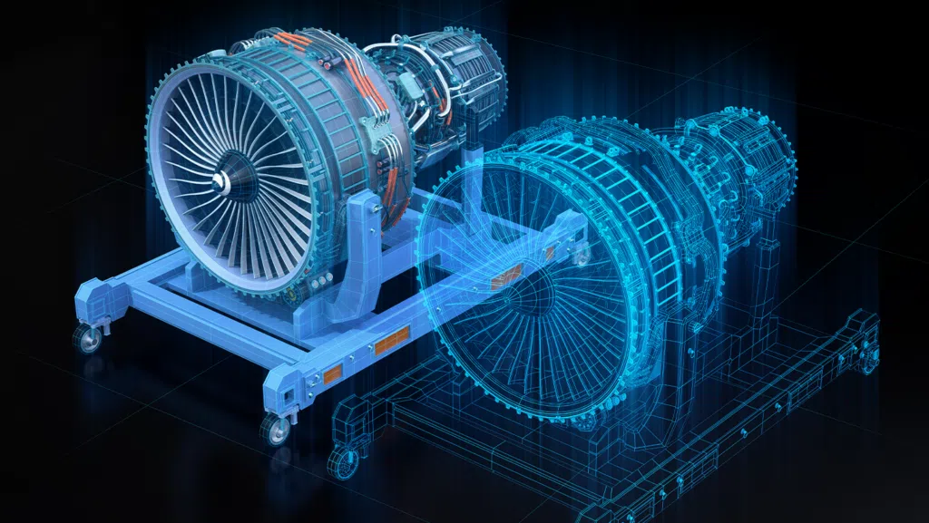 23 tendências de tecnologia para 2024 Conceito de digital twin