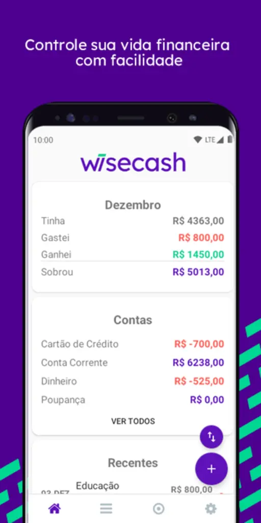 8 melhores apps de controle financeiro para 2024 App wisecash para gerenciar contas
