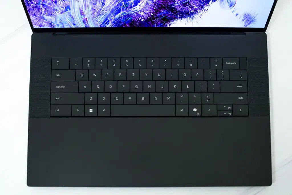 Ces 2024: linha dell xps 2024 é renovada com inteligência artificial Teclado dos novos del xps