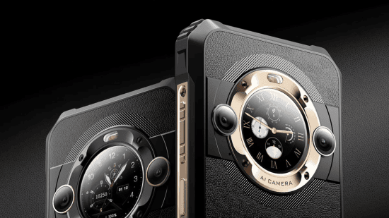 Smartphone com câmera inteligente, design premium e recursos de tecnologia avançada.