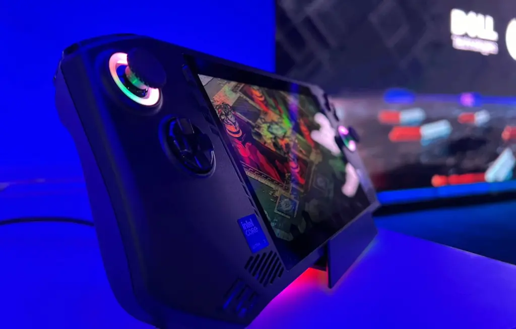 Ces 2024: msi anuncia claw a1m, console de pc portátil com intel core ultra Claw a1m, pc de mão da msi com processador intel core ultra