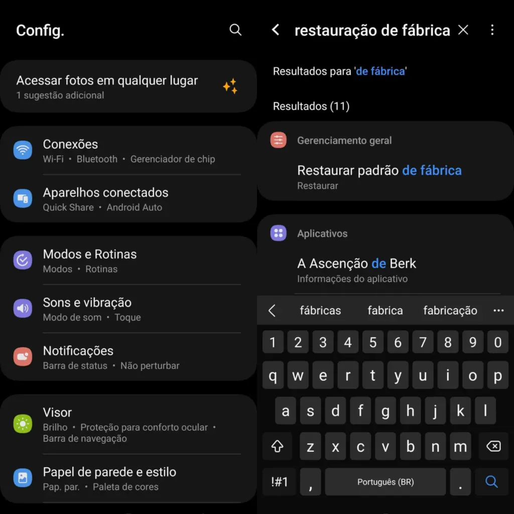 Como restaurar celular samsung galaxy ao padrão de fábrica (hard reset / factory reset) Passo a passo para restaurar celular samsung