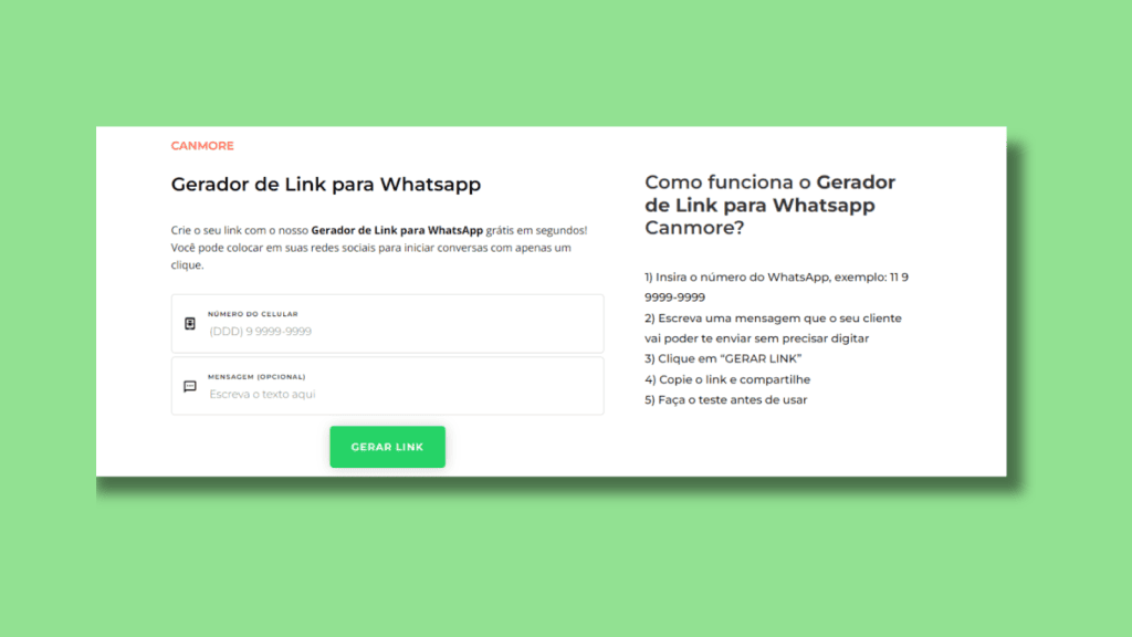 Como criar link do whatsapp para o seu número de telefone Como criar link do whatsapp para o seu número de telefone. Saiba como gerar links para números de telefone no whatsapp e facilitar a comunicação direta com apenas um clique
