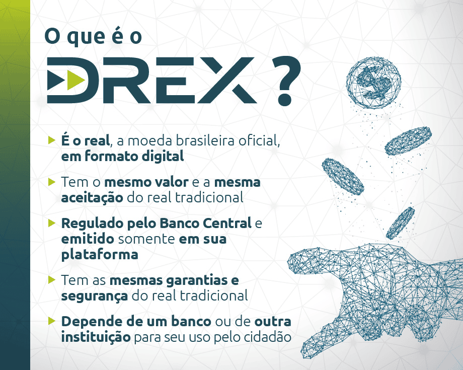 O que é o drex e qual é a diferença com o pix O que é o drex e qual é a diferença com o pix. Operando através de blockchain, nova moeda digital do bc surge como uma solução alternativa ao pix para grandes transações monetárias. Entenda!