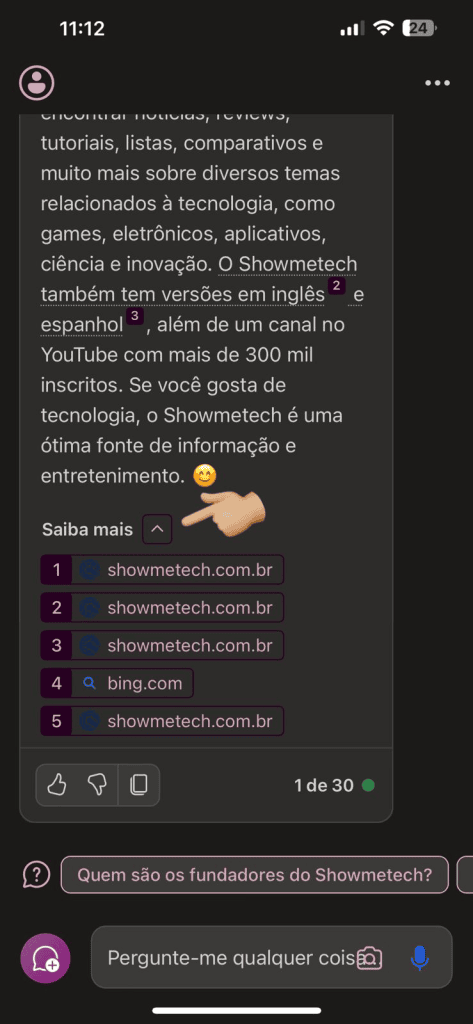 Tecnologia, notícias e inovação com showmetech, conteúdo em português e inglês.