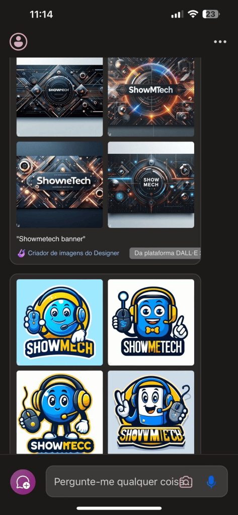 Tecnologia showmetech banners e mascotes ilustrações para conteúdo digital.