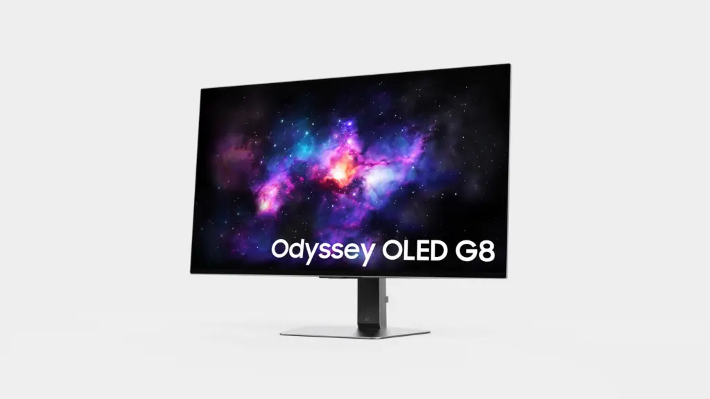 Ces 2024: samsung lança monitores odyssey oled com taxa de atualização de até 360 hz Odyssey oled g8 da samsung, a ser apresentado na ces 2024