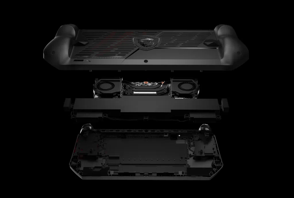 Ces 2024: msi anuncia claw a1m, console de pc portátil com intel core ultra Claw a1m, pc de mão da msi