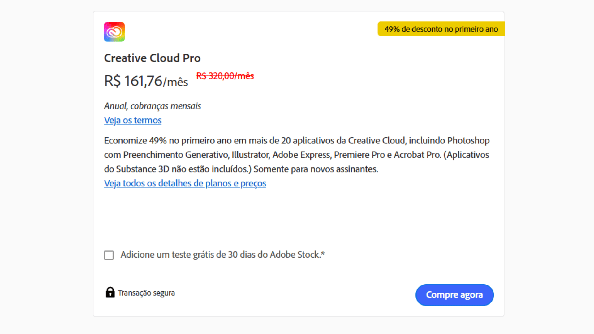Photoshop barato? Como comprar por apenas r$ 57 Preço do creative cloud pro da adobe