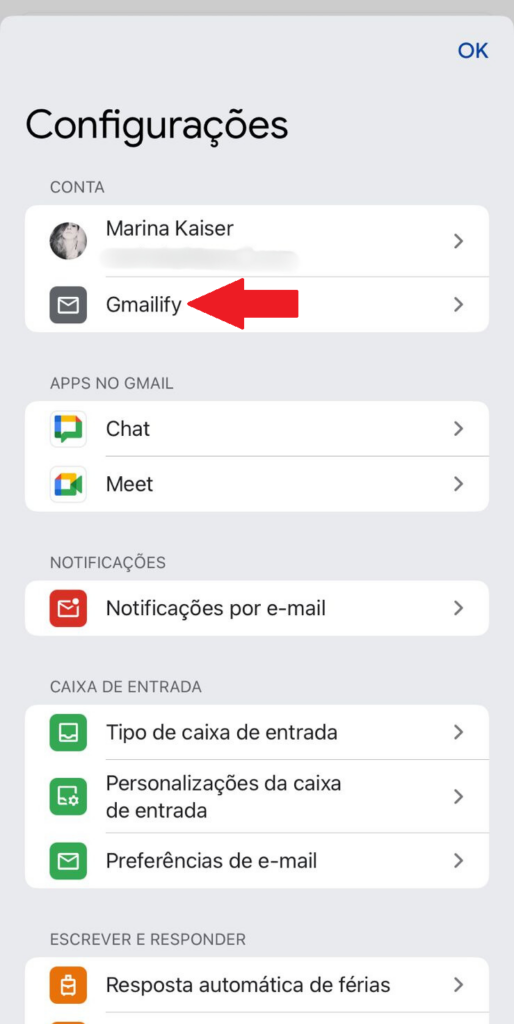 Tutorial de como remover outras contas de e-mail no gmail