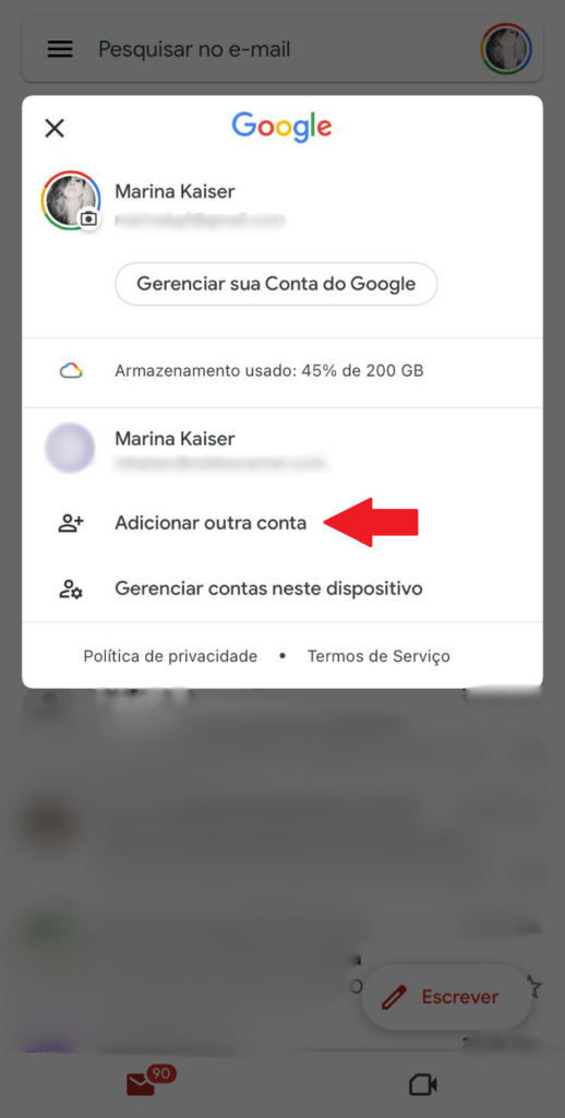 Tutorial de como adicioinar outras contas de e-mail no gmail