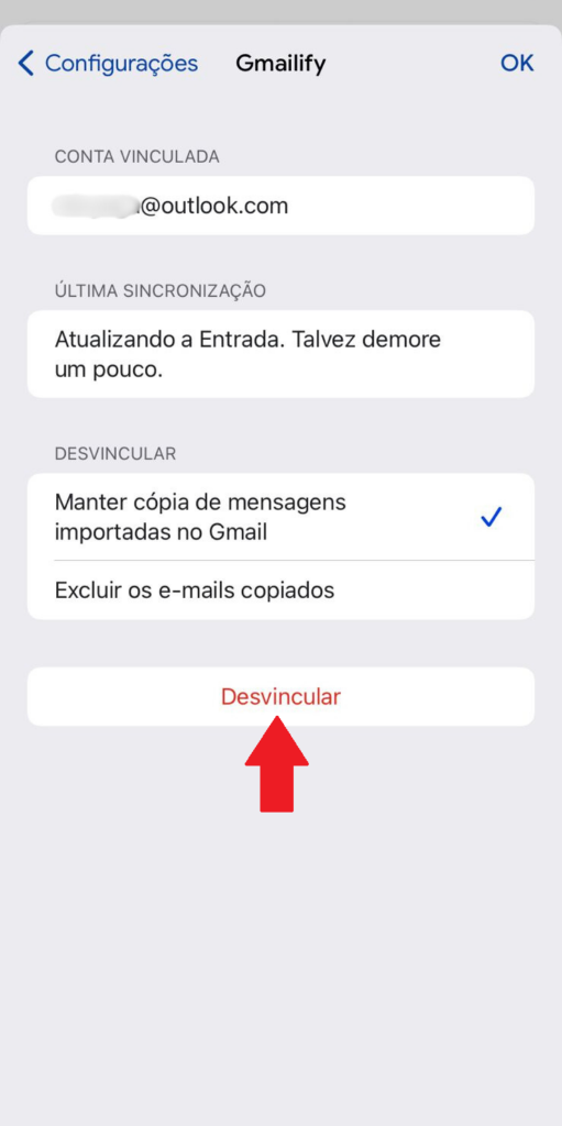 Tutorial de como remover outras contas de e-mail no gmail