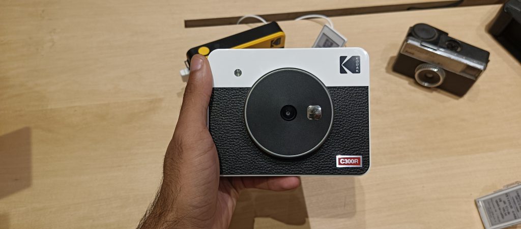 Câmera que imprime foto da kodak, a mino shot retro 3