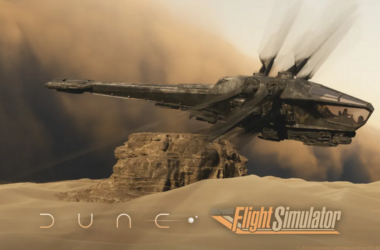 Imagem destacada: explore o mundo de duna no flight simulator. Veja como baixar a expansão de graça