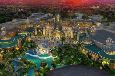 Universal Epic Universe, neuer Themenpark in Orlando, wird mehr als 50 Attraktionen haben; kennenlernen. Der neue Park soll 2025 eröffnet werden und mehr als 50 Attraktionen für Fans von Nintendo-Spielen, Harry Potter und mehr bieten