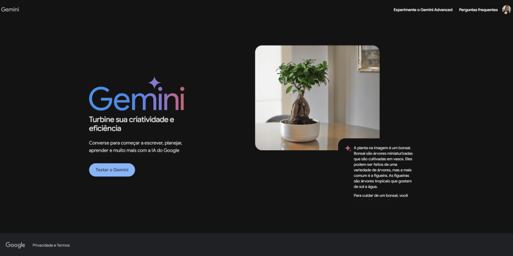 Gemini сменит Барда на посту главного помощника Google по искусственному интеллекту. Посмотрите, как использовать 1-й шаг, войдите в свою учетную запись Google. Изображение: Лукас Гомес, SMT