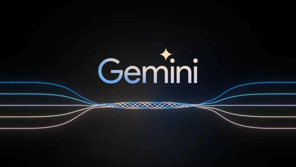 Logo do gemini 1. 5, modelo de linguagem do google