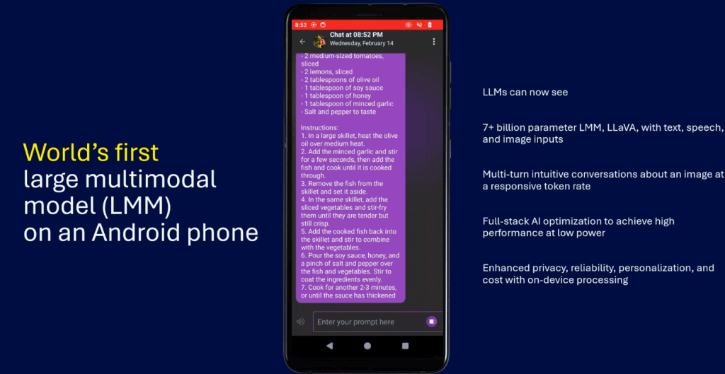 AI開発を最適化するためにQualcomm AI Hubを開始 AI開発を最適化するためにQualcomm AI Hubを開始。このプラットフォームには 75 の事前トレーニング済みモデルがあり、最終段階でテストを実行して完全な開発が可能になります。この件と MWC 2024 でのその他のクアルコム ニュースの詳細をご覧ください