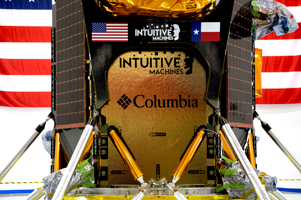 EUA fazem novo pouso na Lua após 50 anos. Comemorando o primeiro pouso do país nessa década, a empresa privada americana Intuitive Machines chegou ao solo lunar nesta quinta-feira (22)