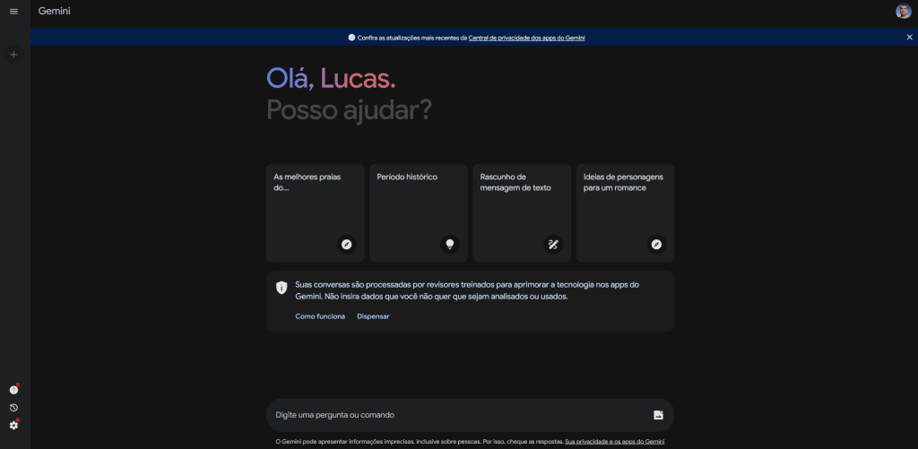 Gemini сменит Барда на посту главного помощника Google по искусственному интеллекту. Посмотрите, как использовать Второй шаг: взаимодействуйте с инструментом так, как вы предпочитаете. Изображение: Лукас Гомес, SMT