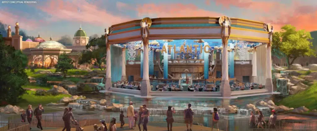 Universal epic universe, novo parque temático em orlando, terá mais de 50 atrações; conheça Atlantica do universal epic universe