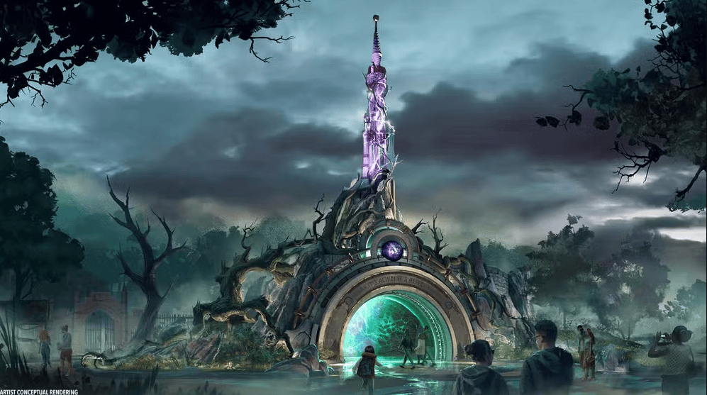 Dark universe do novo parque temático da universal