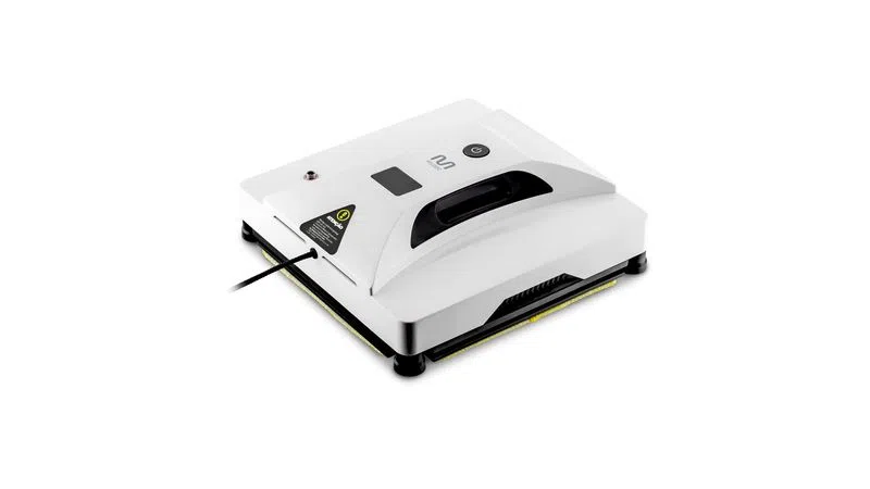 Review: cleanbot r1800, o robô limpador de vidros Parte lateral do robô limpador de vidros