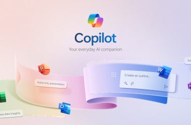 Ia inteligente para produtividade com copilot da microsoft em apresentações e documentos.