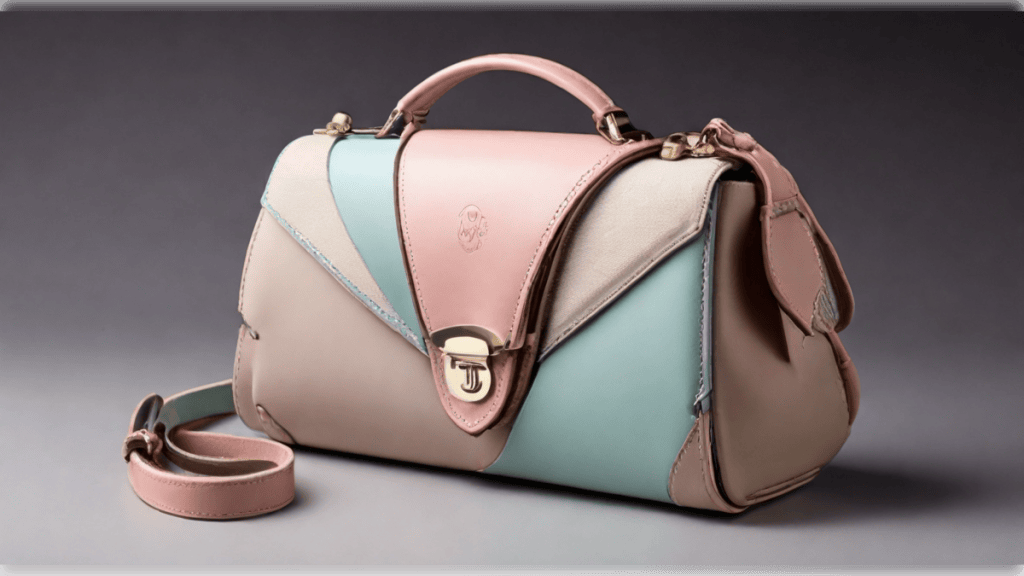 Bolsa feminina de couro colorida, moderna e elegante para diferentes ocasiões.