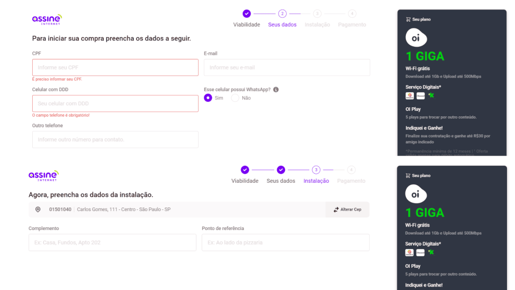 Cobertura de internet assine internet, planos residenciais e empresariais. Compare preços e contrate a melhor conexão.