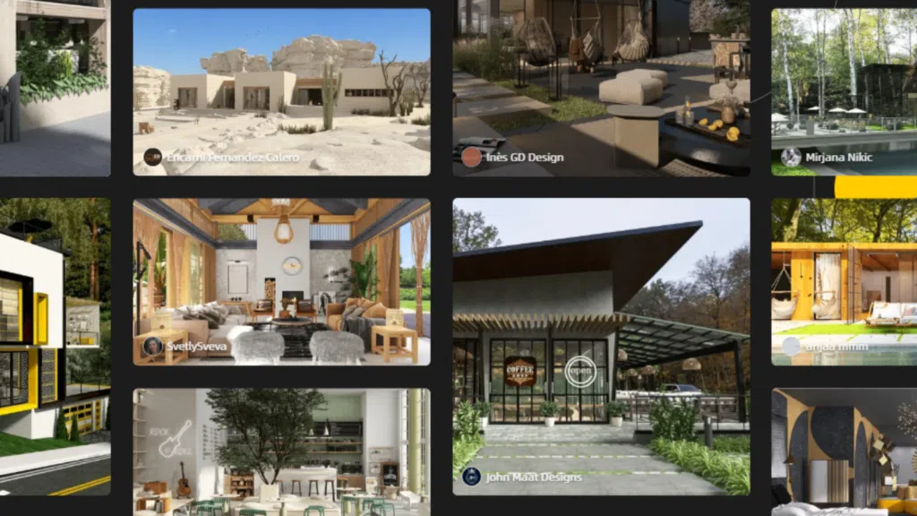 Rumah modern dan desain interior inovatif.