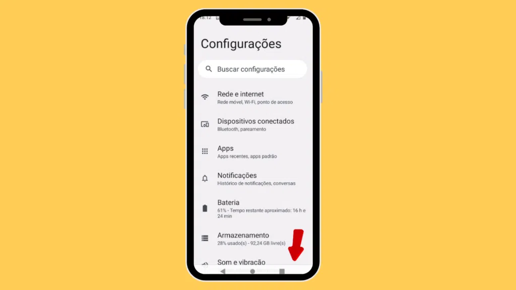Como fazer backup e restauração no android Passo 1: backup no google.
