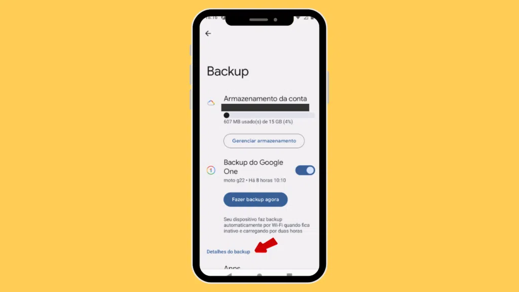 Como fazer backup e restauração no android Passo a passo para impedir backups futuros no google one.