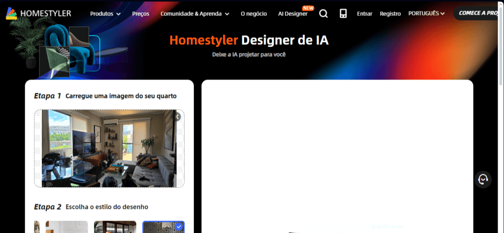 How to decorate rooms with AI using HomeStyler. How to decorate rooms with AI using homestyler. Website transforms photos of any room in the house into environments redecorated in the style you want; see how to use