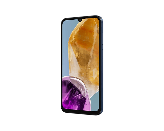 Parte da frente do galaxy m15, novo smartphone da samsung
