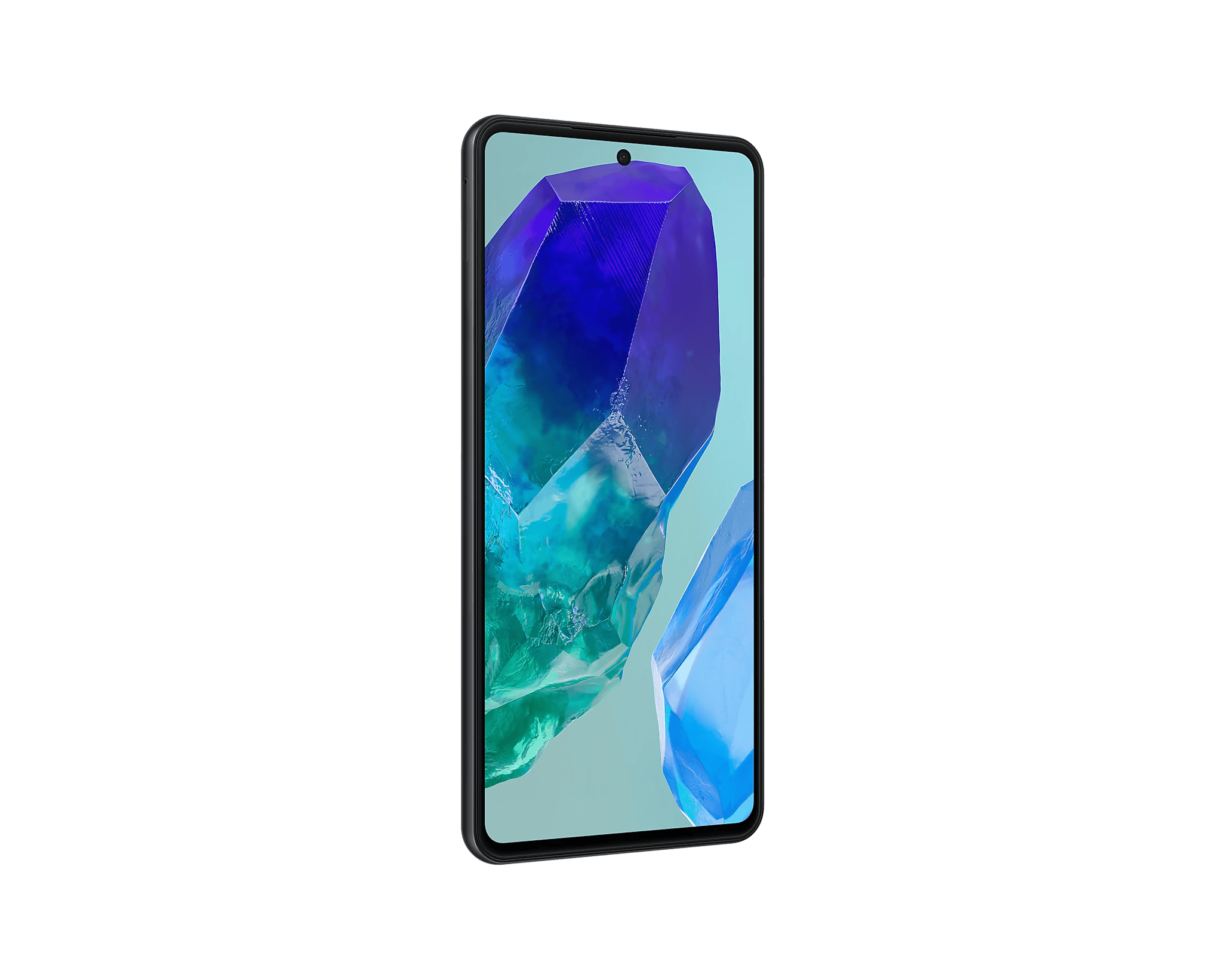 Parte da frente do galaxy m55, novo smartphone da samsung
