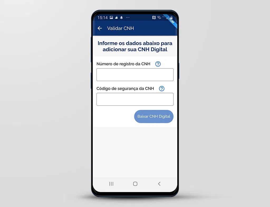 Como cadastrar e usar a cnh digital no celular Passo a passo para usar a cnh digital