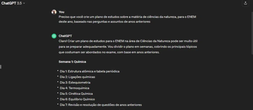 Homem usa chatgpt para estudar para concursos e passa em 5 provas; aprenda com as dicas dele Uso prático do chatgpt para estudos
