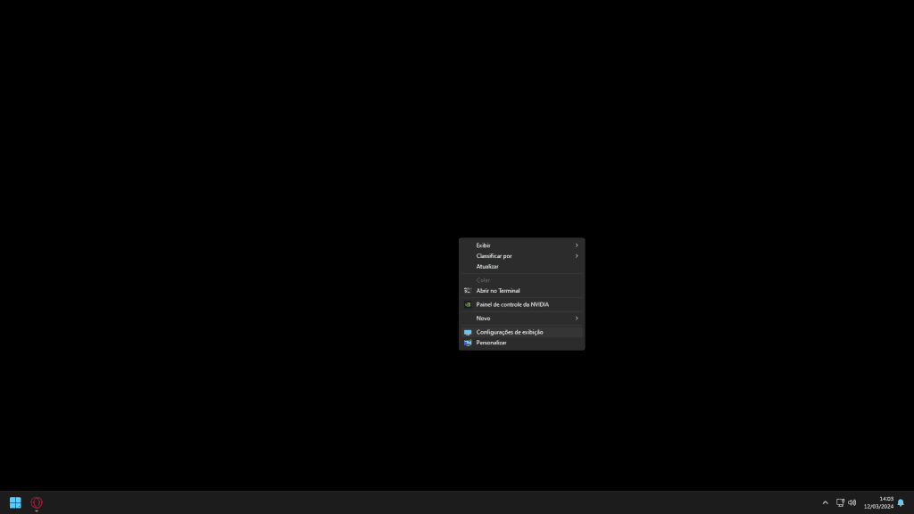 Tela de fundo de site de tecnologia showmetech com menu contextual de nvidia, foco em novidades em gadgets e eletrônicos.