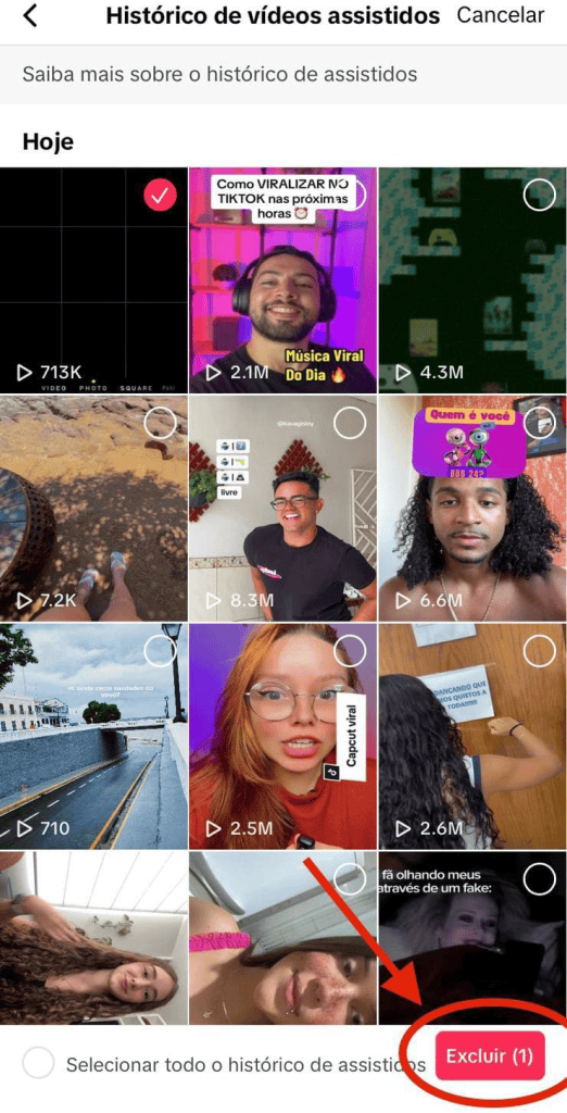 Vídeo de tendência viral de tiktok com dicas de como viralizar seu conteúdo na plataforma.