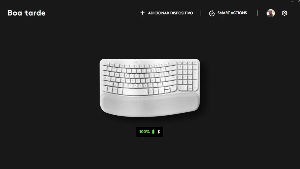 Bewertung: Die Logitech-Wave-Keys-Tastatur bietet Komfort und Funktionalität Logi Options+ App