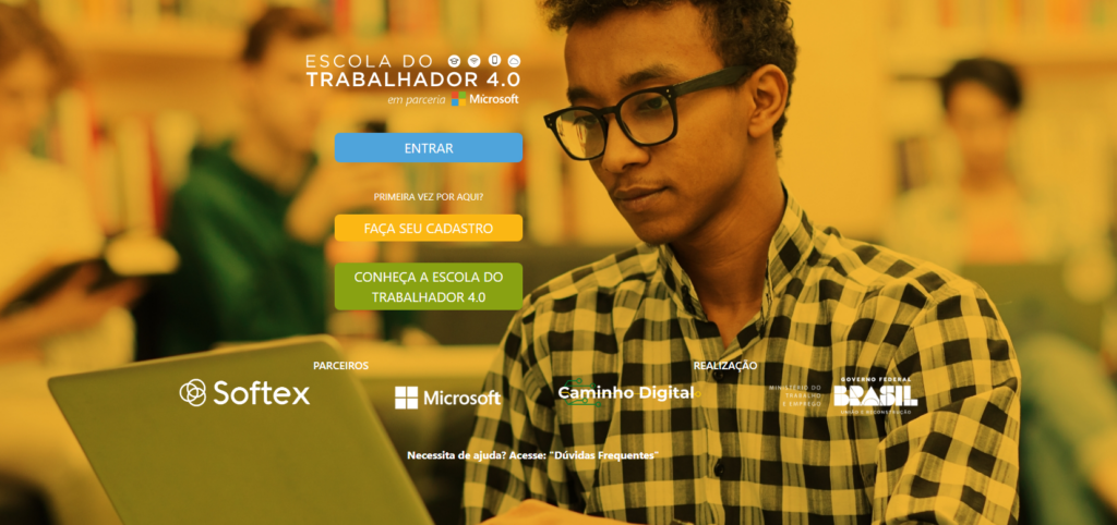 Conheça o programa de incentivo ao aprendizado de ia no brasil. Imagem: microsoft