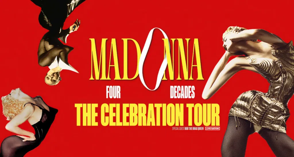 Showmetech - Madonna Four Decades The Celebration Tour, et ikon innen brasiliansk og internasjonal popmusikk.