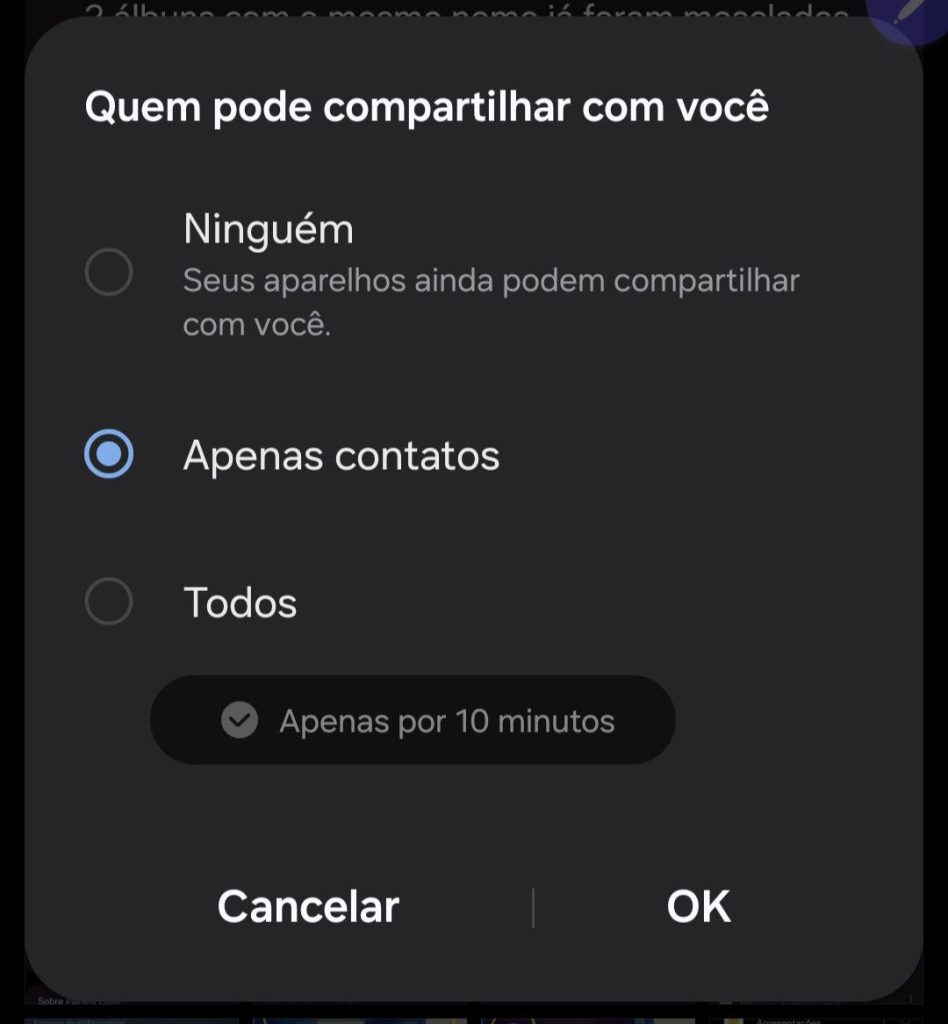 57 dicas e truques para o galaxy s24, s24+ e s24 ultra Quickshare para compartilhar dados entre os seus galaxy s24